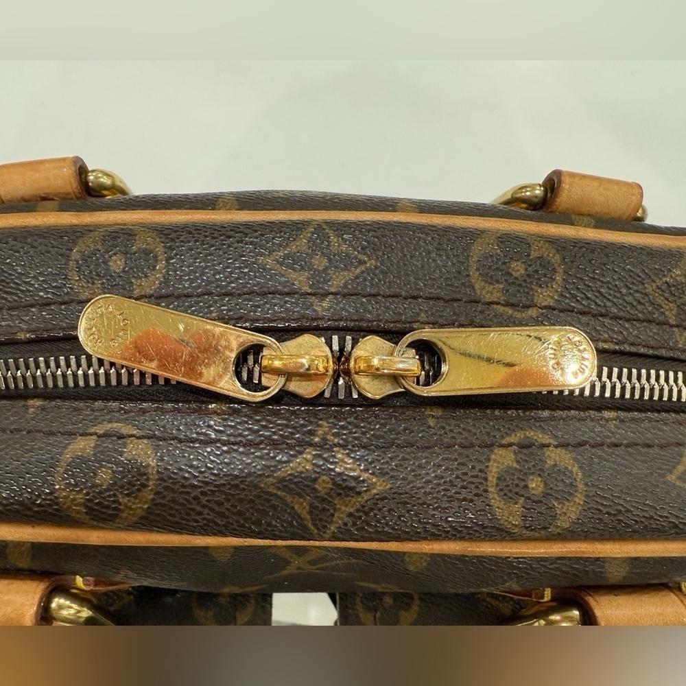 Louis Vuitton Monogram Manhattan PM logo Handbag 2005 collection 100% Authentic - Picture 13 of 16